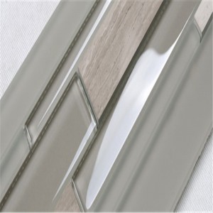 HSD132 Σύγχρονη διακοσμητική λωρίδα κουζίνας γυάλινη κεραμική πλακάκια τοίχου Backsplash