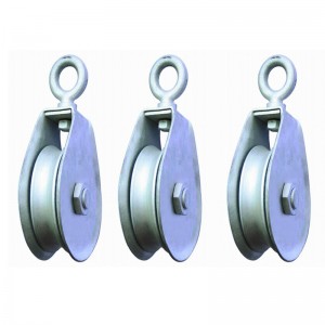 Τροχαλία περονοφόρου οχήματος ζεστού χάλυβα γαλβανισμένη