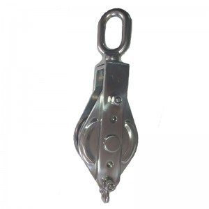 Από ανοξείδωτο χάλυβα Κλείστε μπλοκ Ενιαίος με τα μάτια