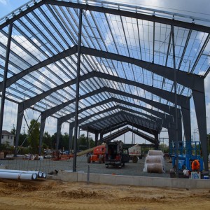 Βιομηχανικό κτίριο χάλυβα