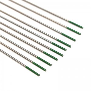 WP καθαρό ηλεκτρόδιο βολφραμίου για συγκόλληση tig