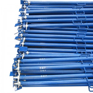 Σκαλωσιά τοίχου Push Τράβηγμα Prop ζωγραφισμένο μπλε