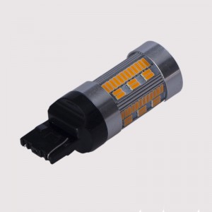σούπερ canbus σφάλμα ελεύθερο 1.8A πραγματικό 21W 105smd 4014 1100LM P21W PY21W W21W 7440 3156 LED φως πορείας