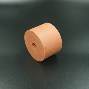 Κόκκινο χρώμα κατά της γήρανσης Πέλμα από φυσικό καουτσούκ / καουτσούκ για εργαλεία ελέγχου οχημάτων