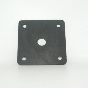 Υψηλής ποιότητας καουτσούκ απόσβεση καουτσούκ γραβάτα πλάκα απόρριψης καουτσούκ για μηχανήματα