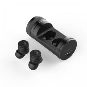 WS-36-Έξυπνες συσκευές αναπαραγωγής φωνής με φορητό ακουστικό Ασύρματο ακουστικό με διπλό μίκτη για ταξιδιωτικές επιχειρήσεις