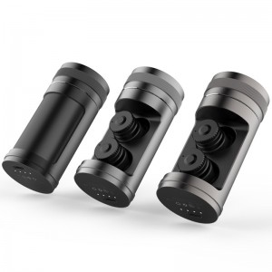 WS-36-Έξυπνες συσκευές αναπαραγωγής φωνής με φορητό ακουστικό Ασύρματο ακουστικό με διπλό μίκτη για ταξιδιωτικές επιχειρήσεις