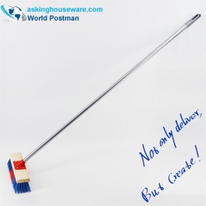 Μακρόστενη ξύλινη βούρτσα Akbrand για εξωτερική ώθηση