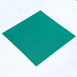 Ανθεκτικό σε οξύ αντιολισθητικό ρολό από ελαστικό φύλλο Rib για γκαράζ