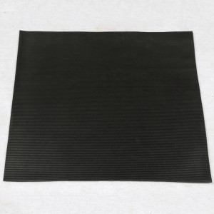 Αντιστατικό λεπτό ραβδωτό φύλλο SBR για ηλεκτρικές στατίνες