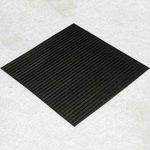 Στρογγυλό βαρέων φορτίων Ελαστικό πλακιδίων από καουτσούκ Καουτσούκ σταθερά πατάκια για σταθερή κτηνοτροφία