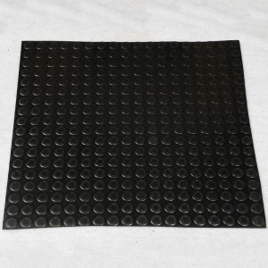 Αντι κούραση Προφίλ κηλίδων επιφανειακή γεωργική καουτσούκ matting καουτσούκ matting για τους κατόχους ζώων