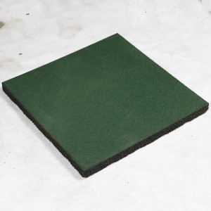 Κίνα κατασκευαστής φορούν ανθεκτικά SBR λάστιχο λάστιχο mat πλακάκι δαπέδου για το κέντρο του Chindren