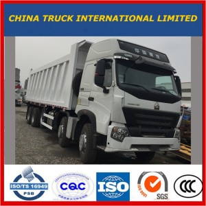 HOWO 8X4 Ανατρεπόμενο φορτηγό με 12 τροχούς