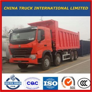 Sinotruk HOWO A7 420HP Ανταλλακτικός φορτωτής ανατρεπόμενος τροχός 12 Τιμών