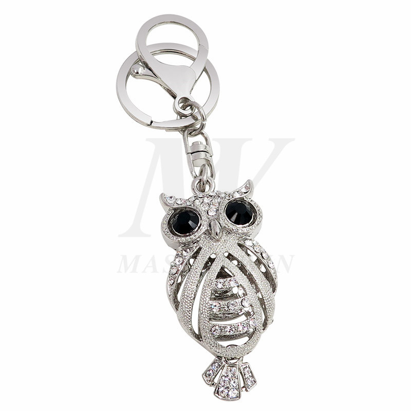 OWL Metal Keychain με Crystals_KC17-014