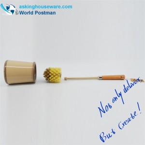 Ακρόμπανο Βούρτσα Κουζίνας Βούρτσα Σετ Παραλία Χειρολαβή με Κάτοχο Caddy