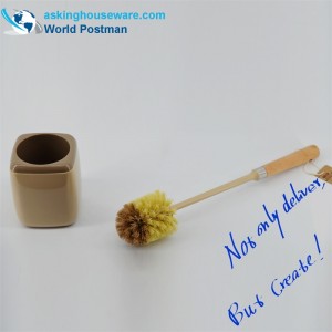 Akbrand Τουαλέτα Κουζίνας Βούρτσα Μπλούζα Παραλία με τετράγωνο κάτοχο