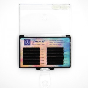 Direct Factory J / B / C / D / L Χονδρική εξατομικευμένες επεκτάσεις βλεφαρίδων.