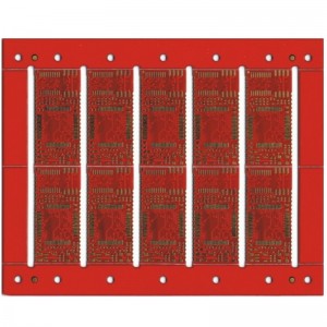 4 στρώσεις HDI Hybrid PCB υψηλής συχνότητας γεμισμένες με ρητίνη