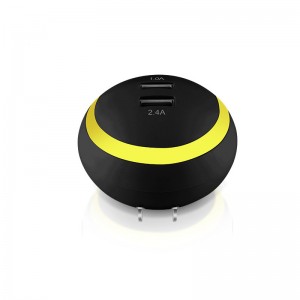 KPS-8601LC διπλός usb φορτιστής τοίχου UFO 3.4A