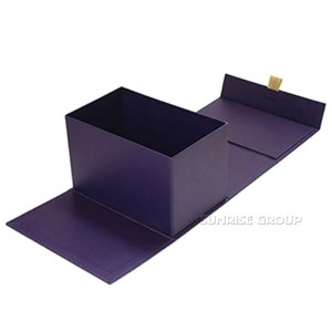 Πολυτελές κομψό εκτύπωση χαρτιού πτυσσόμενο μαγνητικό κουτί κλεισίματος