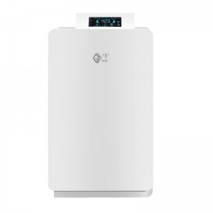 Εμπορική ατμόσφαιρα Οσμή καπνού Αφαίρεση καθαριστικών αέρα Smart Wifi Air Cleaner
