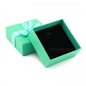 Προσαρμοσμένη χαμηλή τιμή χαρτί κοσμήματα δώρο αποθήκευσης κουτί χονδρικής