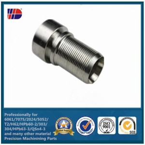 CNC Precision Mini Metal Τόρνος και Περιστροφή Μηχανουργικά εξαρτήματα