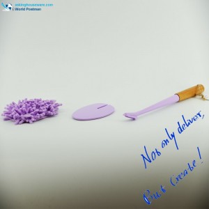 Akbrand Μπαμπού Χειριστείτε Superfine Fiber Αφαιρούμενη σφουγγαρίστρα