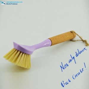 Akbrand Bamboo λαβή πινέλο καθαρισμού πιάτων