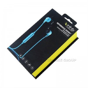 Προσαρμοσμένο χαρτί χειροποίητο ακουστικό συσκευασίας Μαγνητικό ακουστικό κλεισίματος κουτί