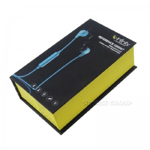 Προσαρμοσμένο χαρτί χειροποίητο ακουστικό συσκευασίας Μαγνητικό ακουστικό κλεισίματος κουτί