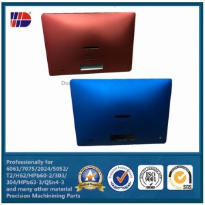 CNC ακριβείας μηχανουργική κατεργασία CNC αλουμίνιο αξεσουάρ υπολογιστών