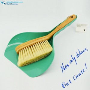 Akbrand Bamboo Χειριστείτε το Dustpan Brush στο Tiff. Χρώμα