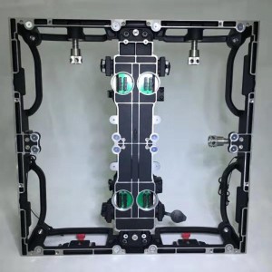 100% πλήρως μπροστινή υπηρεσία ενοικίασης 500x500mm LED οθόνη P3.91 υπαίθρια ενοικίαση οδήγησε τοίχο βίντεο