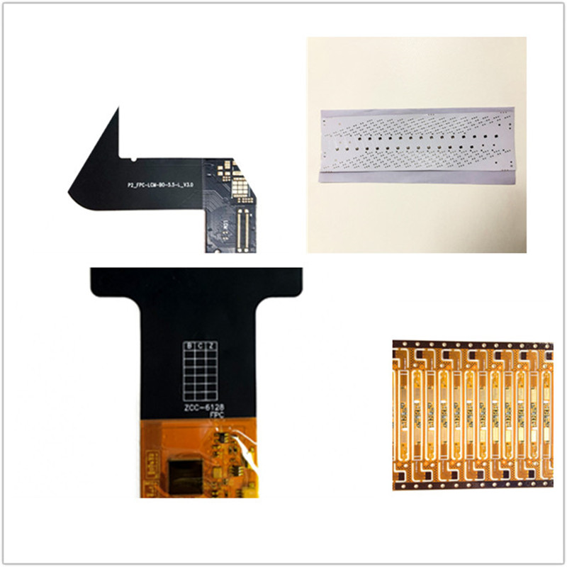 FPC για πάνελ αφής / FPC για επιχρυσωμένο ενισχυτικό LED / Goldfinger Πλακέτα FPC OEM Flexible PCB Ευέλικτο κύκλωμα πλακέτας Καλώδιο FPC