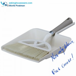 Akbrand Dustpan Βούρτσα σκούπα με τετράγωνο μεγάλο μέγεθος Dustpan