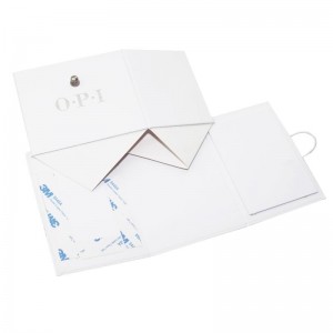 Προσαρμοσμένη εκτύπωση Ασημένιο αλουμινόχαρτο λογότυπο γυαλιστερή πλαστικοποίηση πτυσσόμενο χαρτί συσκευασίας