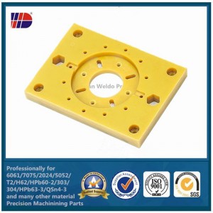 POM CNC μέρη ακριβείας πλαστικών τμημάτων άλεσης