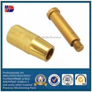 cnc Τόρνος Επεξεργασία ηλεκτρονικών εξαρτημάτων Μέταλλο Μηχανική Ορείχαλκος χαλκός Χάλκινο Μέρος