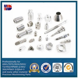 Μηχανήματα επεξεργασίας αλουμινίου ακριβείας CNC Machine Shop στην Κίνα