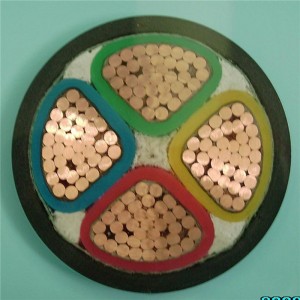 0.6 / 1kv καλώδιο τροφοδοσίας xlpe μονωμένο 4C 25mm2 4C 16mm2 για IEC60502