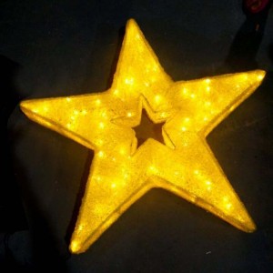 LED Star Χριστουγεννιάτικα διακοσμητικά ζεστά λευκά LED φώτα αστέρια