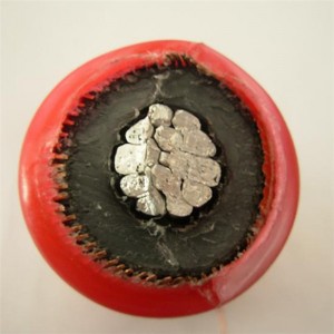 Καλώδιο τροφοδοσίας καλωδίου υψηλής τάσης 15kV 8,7 / 15KV με μεταλλική θωράκιση