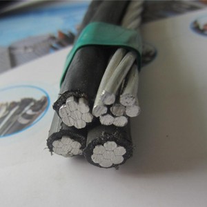 Καλώδιο κατασκευασμένο από καλώδιο κεραίας με καλώδιο xlpe με μονωμένο καλώδιο abc από την Κίνα
