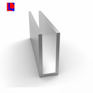 Προφίλ καναλιού αλουμινίου για δομικά υλικά