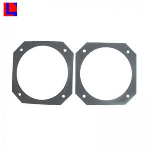 φιλικά προς το περιβάλλον μαύρες σφραγίδες φλάντζας από καουτσούκ σιλικόνης