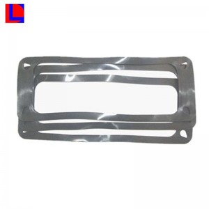 φιλικά προς το περιβάλλον μαύρες σφραγίδες φλάντζας από καουτσούκ σιλικόνης