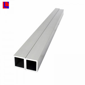 πολύχρωμο τετράγωνο σωλήνα ανοδιωμένου αλουμινίου